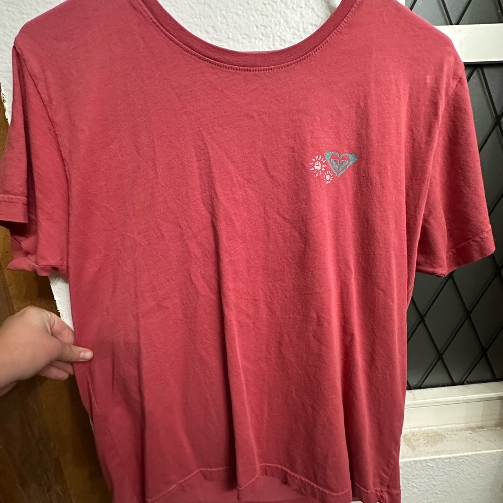 Red T-Shirt with Heart Logo